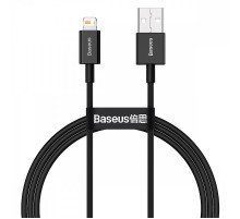 Кабель Baseus Superior Series USB to iP 2.4A 1m Black (CALYS-A01)
