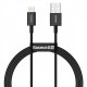 Кабель Baseus Superior Series USB to iP 2.4A 1m Black (CALYS-A01)