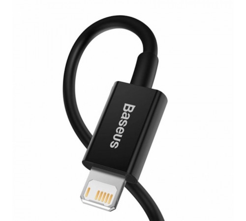 Кабель Baseus Superior Series USB to iP 2.4A 1m Black (CALYS-A01)