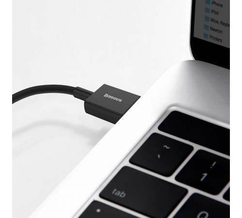 Кабель Baseus Superior Series USB to iP 2.4A 1m Black (CALYS-A01)