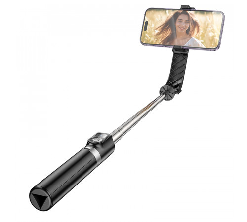 Селфі-трипод HOCO K20 Prior live broadcast holder (98cm) Black (6942007604116)