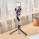 Селфі-трипод HOCO K20 Prior live broadcast holder (98cm) Black (6942007604116)