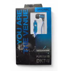 Навушники провідні PEREBASS DK74i //