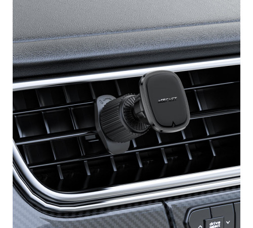 Автотримач для телефона ACEFAST D34 air outlet magnetic car holder Black (6974316282310)