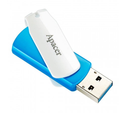 Флеш-накопичувач Apacer USB 3.2 Gen 1 AH357  32GB Blue/White (AP32GAH357U-1)
