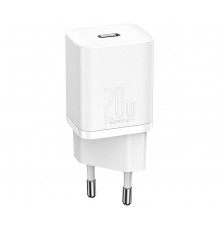 Мережевий зарядний пристрій Baseus Super Si Quick Charger 1C 20W EU White (CCSUP-B02)