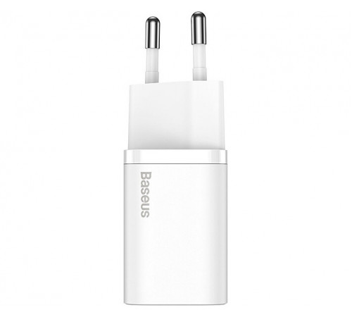 Мережевий зарядний пристрій Baseus Super Si Quick Charger 1C 20W EU White (CCSUP-B02)