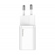 Мережевий зарядний пристрій Baseus Super Si Quick Charger 1C 20W EU White (CCSUP-B02)