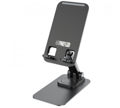 Тримач для телефона HOCO PH50 Ivey folding rotatable desktop holder Black (6931474782861)