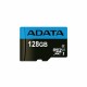 Карта пам'яті microSDXC (UHS-1) A-DATA Premier 128Gb Class 10 А1 (R-100Mb/s)  (adapter SD) (AUSDX128GUICL10A1-RA1)