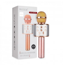 РАСПРОДАЖА Микрофон W-858 (GOLD) (Видны следы коррозии) // (40 шт/ящ)