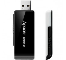 Флеш-накопичувач Apacer USB 3.2 Gen 1 AH350 128Gb Black (AP128GAH350B-1)