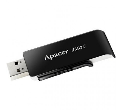 Флеш-накопичувач Apacer USB 3.2 Gen 1 AH350 128Gb Black (AP128GAH350B-1)