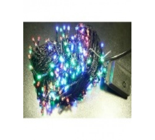 Гирлянда RD-9029 диод 200LED Провод-Чёрный, Цвет ламп-Синий [602] (50 шт/ящ)