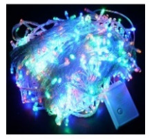 Гирлянда RD-9033 диод 300LED Провод-Белый, Цвет ламп-Синий (50 шт/ящ)