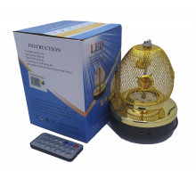 Лампа на поставке сетка вращающаяся RGB RHD-163 mp3+ду (RD-5022) (40 шт/ящ)