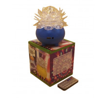 Лампа на поставке шар вращающийся RGB RHD-181 +Мр3+Ду+USB (RD-5029) (50 шт/ящ)