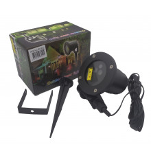 Лазерная установка уличная RD-8002 RGB (3 цвета) (6 рис.) XL-719RGB (30 шт/ящ)