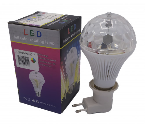 Лампа в патрон 220V+переходник RHD-13 (RD-5012) (50 шт/ящ)