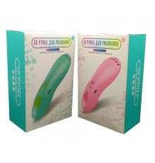 НЕТУ Ручка 3D акумуляторна з трафаретом K9901 (пластик - PCL низькою t°) (48 шт/ящ)