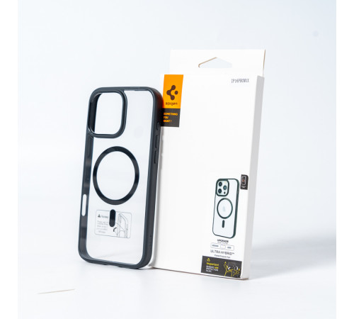 Чохол для смартфона Spigen AAA Magnetic Color for Apple iPhone 16 Black (SPGMGCOL16Black)