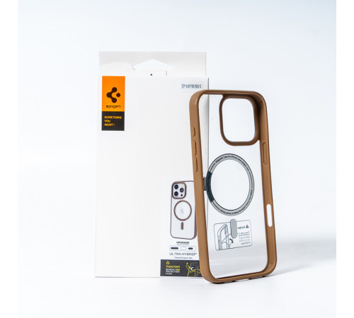 Чохол для смартфона Spigen AAA Magnetic Color for Apple iPhone 16 Brown (SPGMGCOL16Brown)