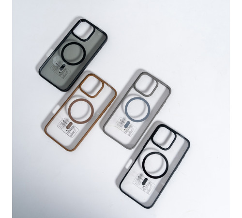 Чохол для смартфона Spigen AAA Magnetic Color for Apple iPhone 16 Brown (SPGMGCOL16Brown)