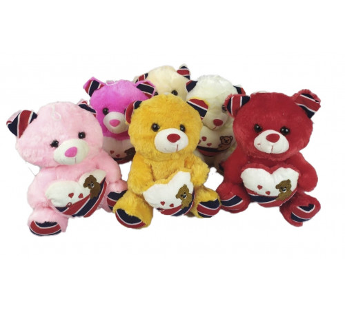 НЕТУ Светящийся, говорящий плюшевый мишка Тедди с сердцем (200 шт/ящ) (300 шт/ящ) @