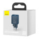 Мережевий зарядний пристрій Baseus Super Si Quick Charger 1C 20W EU Blue (CCSUP-B03)