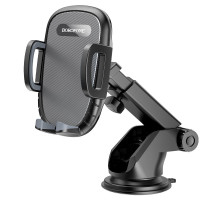 Автотримач для телефона BOROFONE BH53 Windy center console car holder Black Grey (6931474751867)