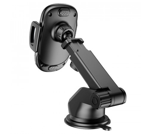 Автотримач для телефона BOROFONE BH53 Windy center console car holder Black Grey (6931474751867)