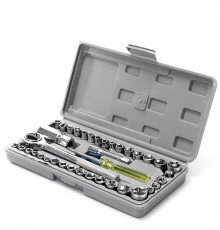 НЕТУ Набір інструментів 40 предм. (W153-5) [309] (20 шт/ящ) @