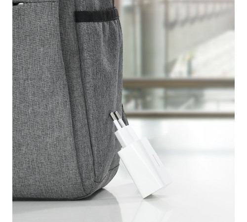 Мережевий зарядний пристрій Baseus Speed Mini Quick Charger 1C 20W EU White (CCFS-SN02)