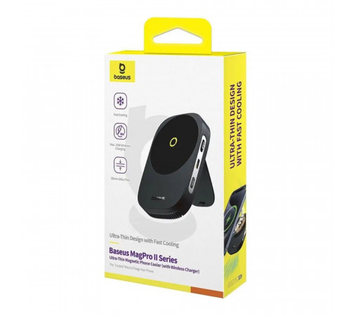 Кулер для мобільного Baseus MagPro II Series Ultra-Thin Magnetic Phone Cooler (Basic Edition) Cosmic Black (B10572900121-01)
