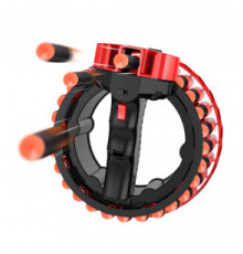 РАСПРОДАЖА Игрушечное оружие-бластер Bullet-GunSoft H01 28 зарядов 0727 (24 шт/ящ)