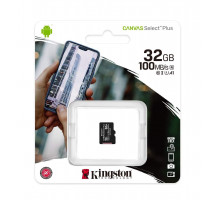 НЕТУ Карта памяти micro SDHC 32GB Kingston (class 10) (UHS-3) (БЕЗ АДАПТЕРА)