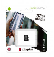 НЕТУ Карта памяти micro SDHC 32GB Kingston (class 10) (UHS-3) (БЕЗ АДАПТЕРА)