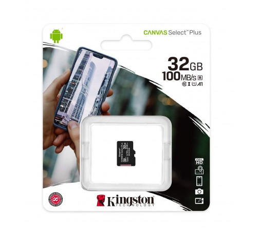 НЕТУ Карта памяти micro SDHC 32GB Kingston (class 10) (UHS-3) (БЕЗ АДАПТЕРА)