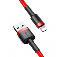 Кабель Baseus Cafule Cable USB 1.5A 2m Red+Red (CALKLF-C09)