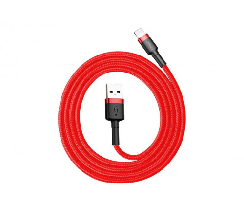Кабель Baseus Cafule Cable USB For Lightning 1.5A 2m Red+Red (CALKLF-C09)