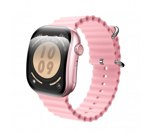 Смарт-годинник W&O X10 Pro 3 46mm. 240 mAh, IP67 Pink (WOX10P3PI)