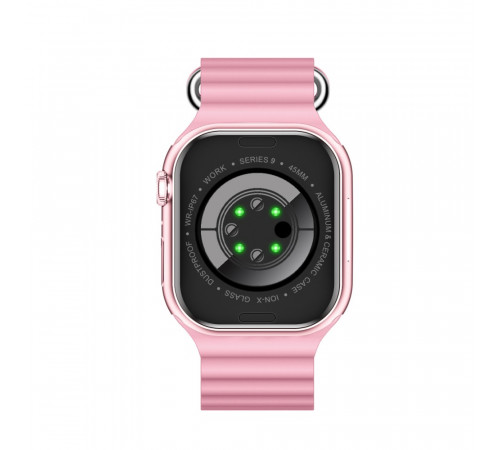 Смарт-годинник W&O X10 Pro 3 46mm. 240 mAh, IP67 Pink (WOX10P3PI)