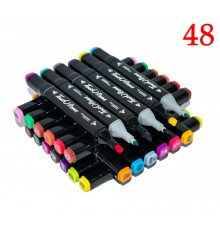 НЕТУ Набір маркерів для скетчингу (48 шт) Чорний // (25 шт/ящ)