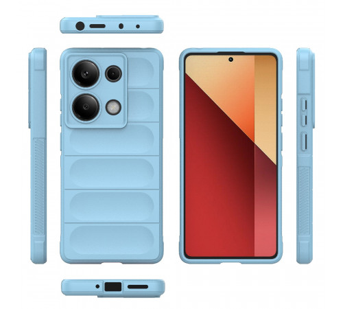 Чохол для смартфона Cosmic Magic Shield for Xiaomi Redmi Note 13 Pro 5G/POCO X6 5G Light Blue (MagicShXiNo13P5GBlue)