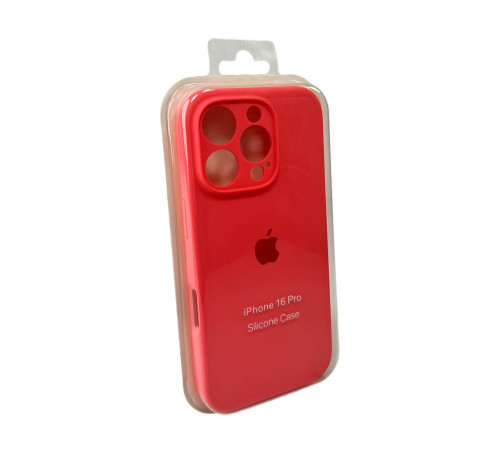 Чохол для смартфона Silicone Full Case AA Camera Protect for Apple iPhone 16 Pro 50,Pink Orange (FullAAi16P-50)