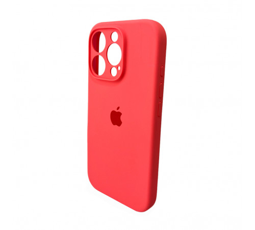 Чохол для смартфона Silicone Full Case AA Camera Protect for Apple iPhone 16 Pro 50,Pink Orange (FullAAi16P-50)
