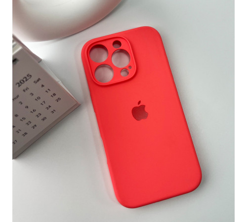 Чохол для смартфона Silicone Full Case AA Camera Protect for Apple iPhone 16 Pro 50,Pink Orange (FullAAi16P-50)
