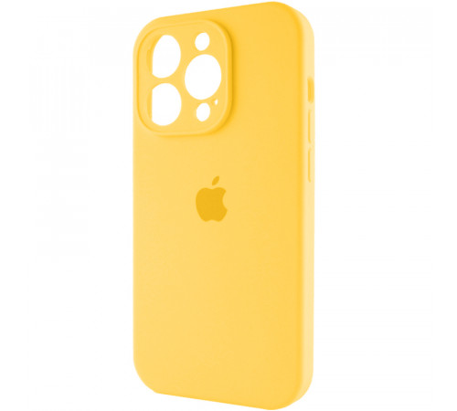 Чохол для смартфона Silicone Full Case AA Camera Protect for Apple iPhone 13 Pro Max 56,Sunny Yellow (FullAAi13PM-56)