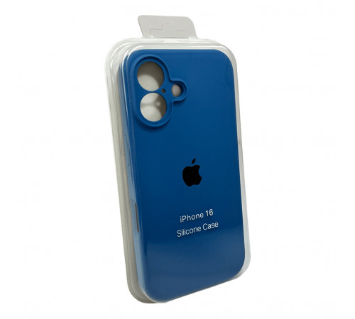 Чохол для смартфона Silicone Full Case AA Camera Protect for Apple iPhone 16 38,Surf Blue (FullAAi16-38)