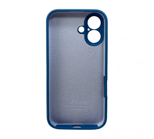 Чохол для смартфона Silicone Full Case AA Camera Protect for Apple iPhone 16 38,Surf Blue (FullAAi16-38)